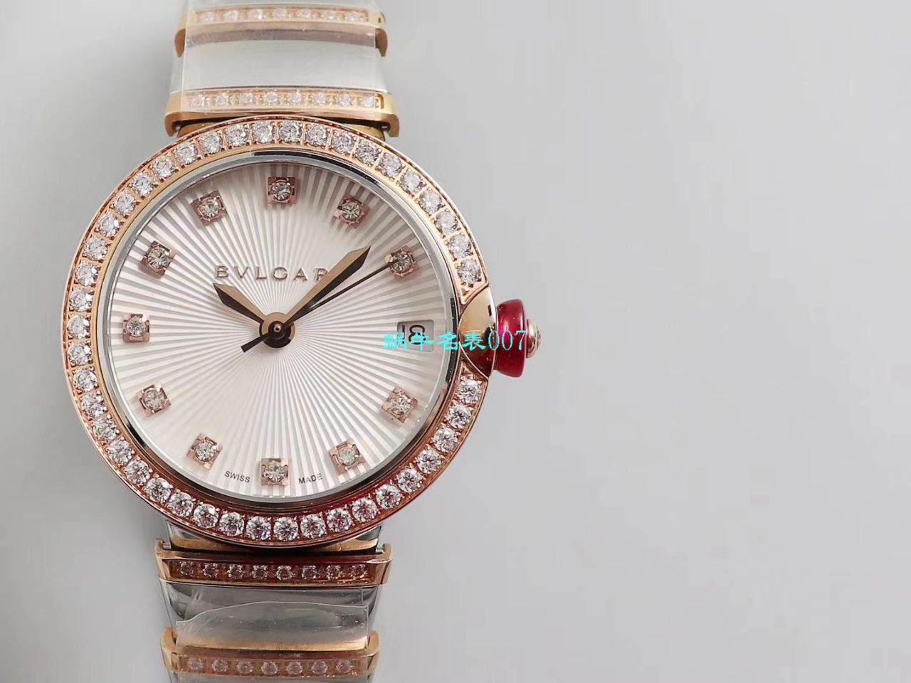 【BV Factory  Replica Copy 女士 Watches 】 BVLGARI LVCEA系列102192 LU33BSPGSPGD wrist watches  / BG031