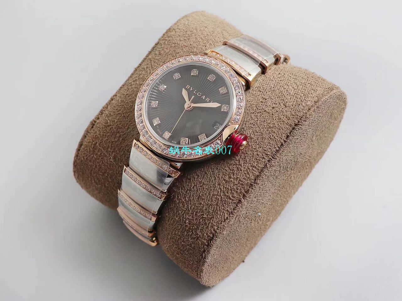 【BV Factory  Replica Copy 女士 Watches 】 BVLGARI LVCEA系列102192 LU33BSPGSPGD wrist watches  / BG031