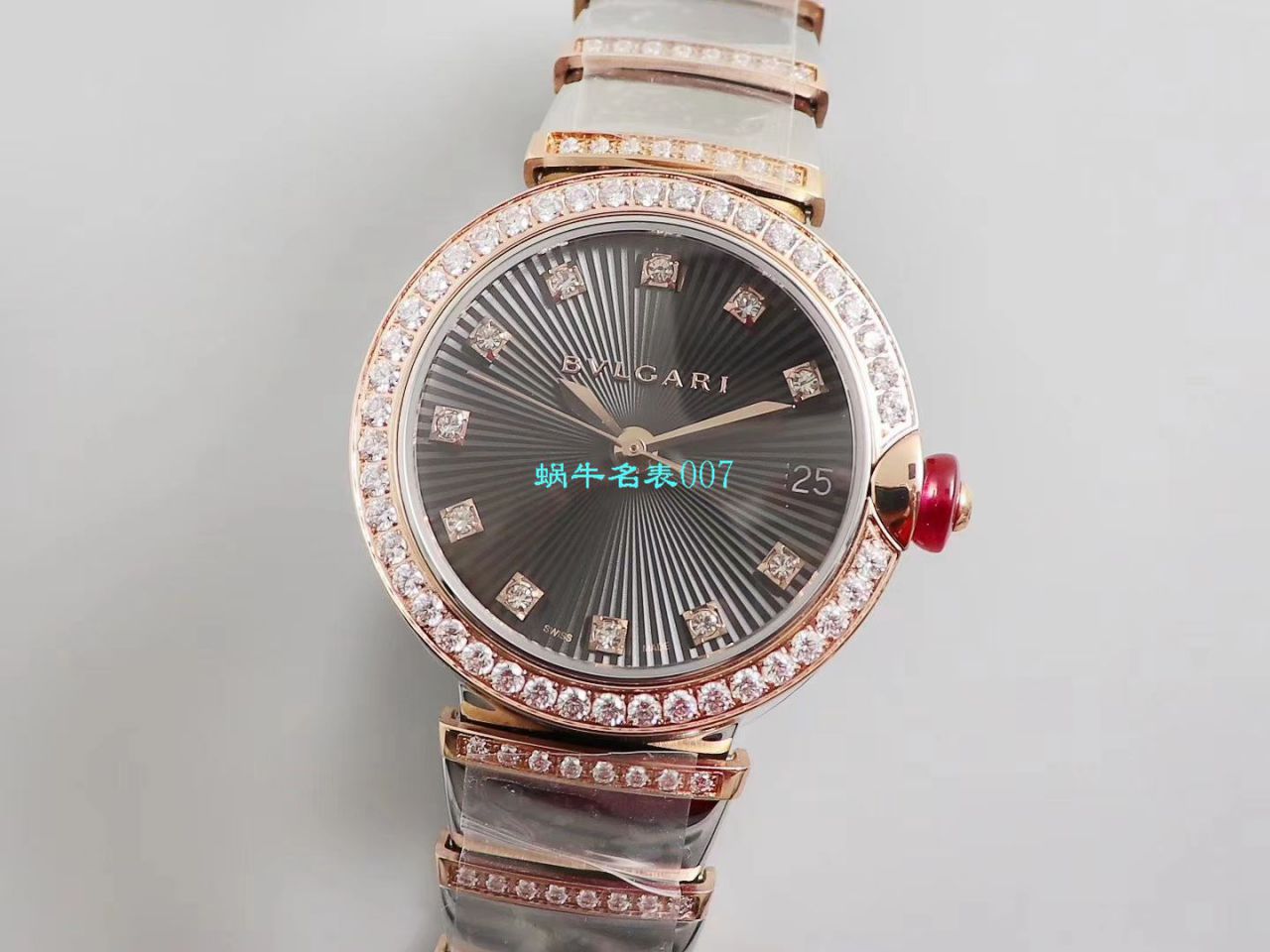 【BV Factory  Replica Copy 女士 Watches 】 BVLGARI LVCEA系列102192 LU33BSPGSPGD wrist watches  / BG031