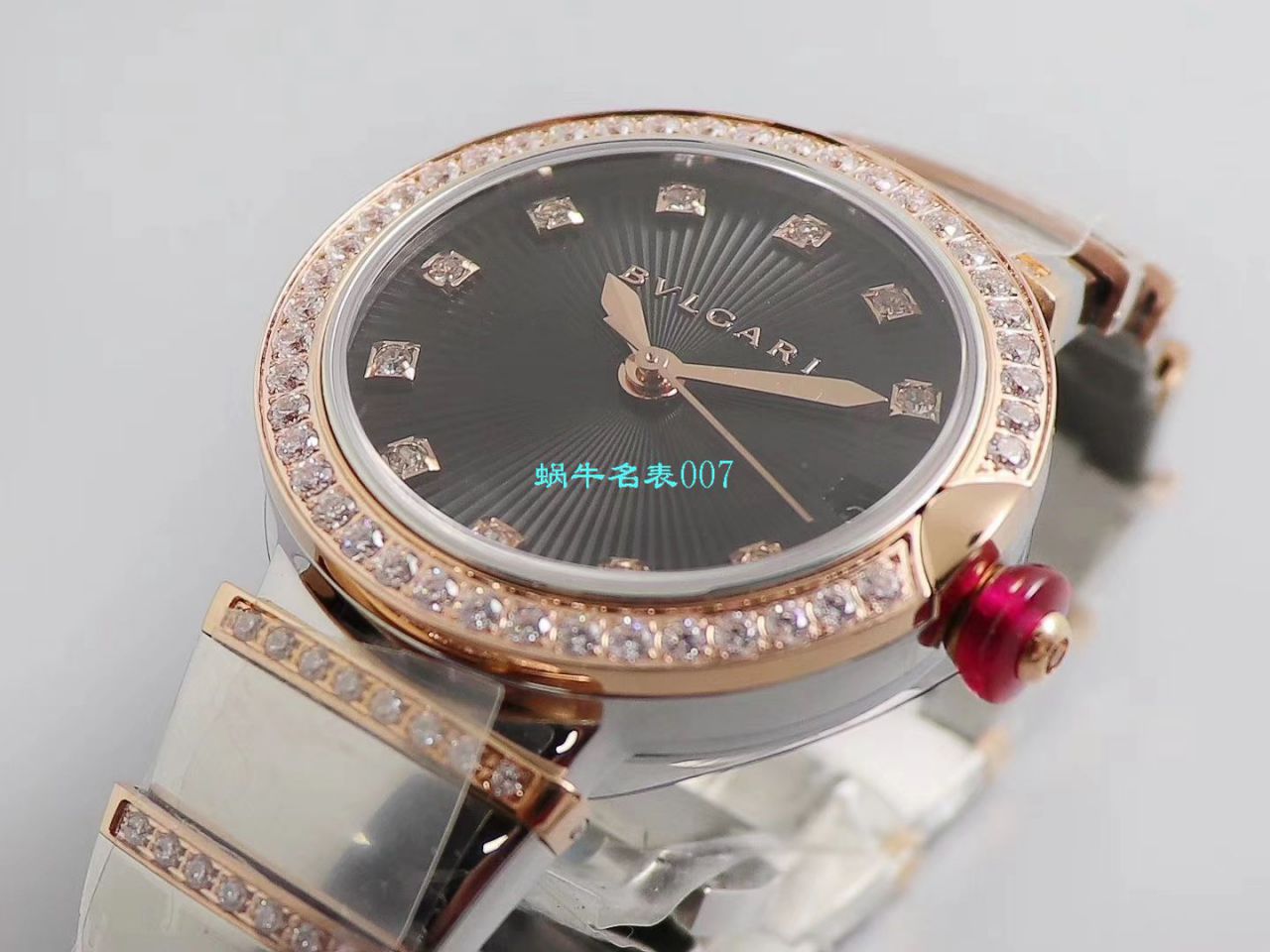 【BV Factory  Replica Copy 女士 Watches 】 BVLGARI LVCEA系列102192 LU33BSPGSPGD wrist watches  / BG031