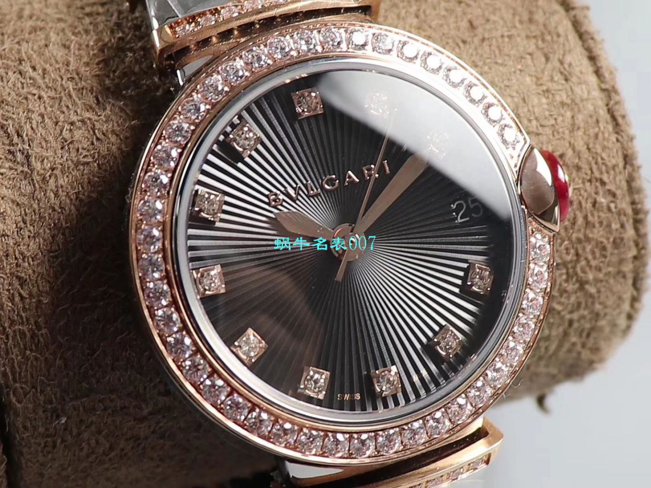 【BV Factory  Replica Copy 女士 Watches 】 BVLGARI LVCEA系列102192 LU33BSPGSPGD wrist watches  / BG031