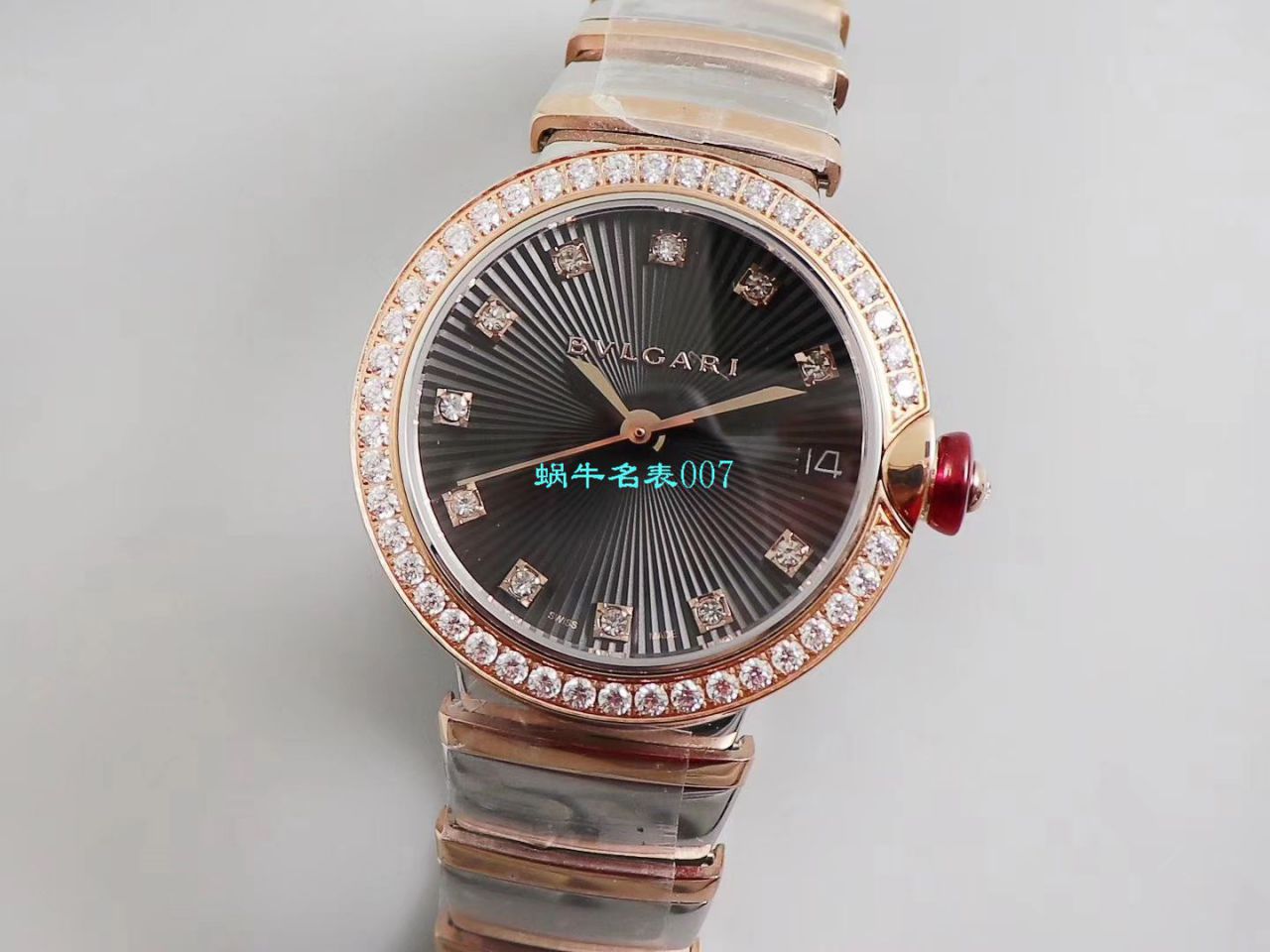 【BV Factory  Replica Copy 女士 Watches 】 BVLGARI LVCEA系列102192 LU33BSPGSPGD wrist watches  / BG031
