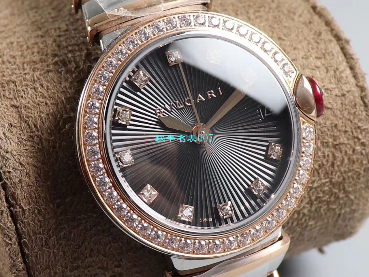 【BV Factory  Replica Copy 女士 Watches 】 BVLGARI LVCEA系列102192 LU33BSPGSPGD wrist watches  / BG031