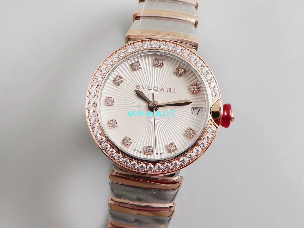【BV Factory  Replica Copy 女士 Watches 】 BVLGARI LVCEA系列102192 LU33BSPGSPGD wrist watches  / BG031