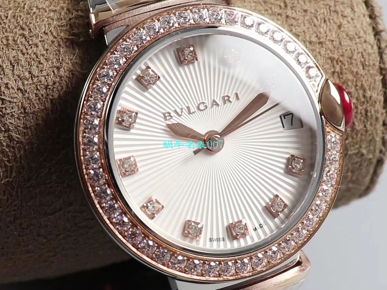 【BV Factory  Replica Copy 女士 Watches 】 BVLGARI LVCEA系列102192 LU33BSPGSPGD wrist watches  / BG031