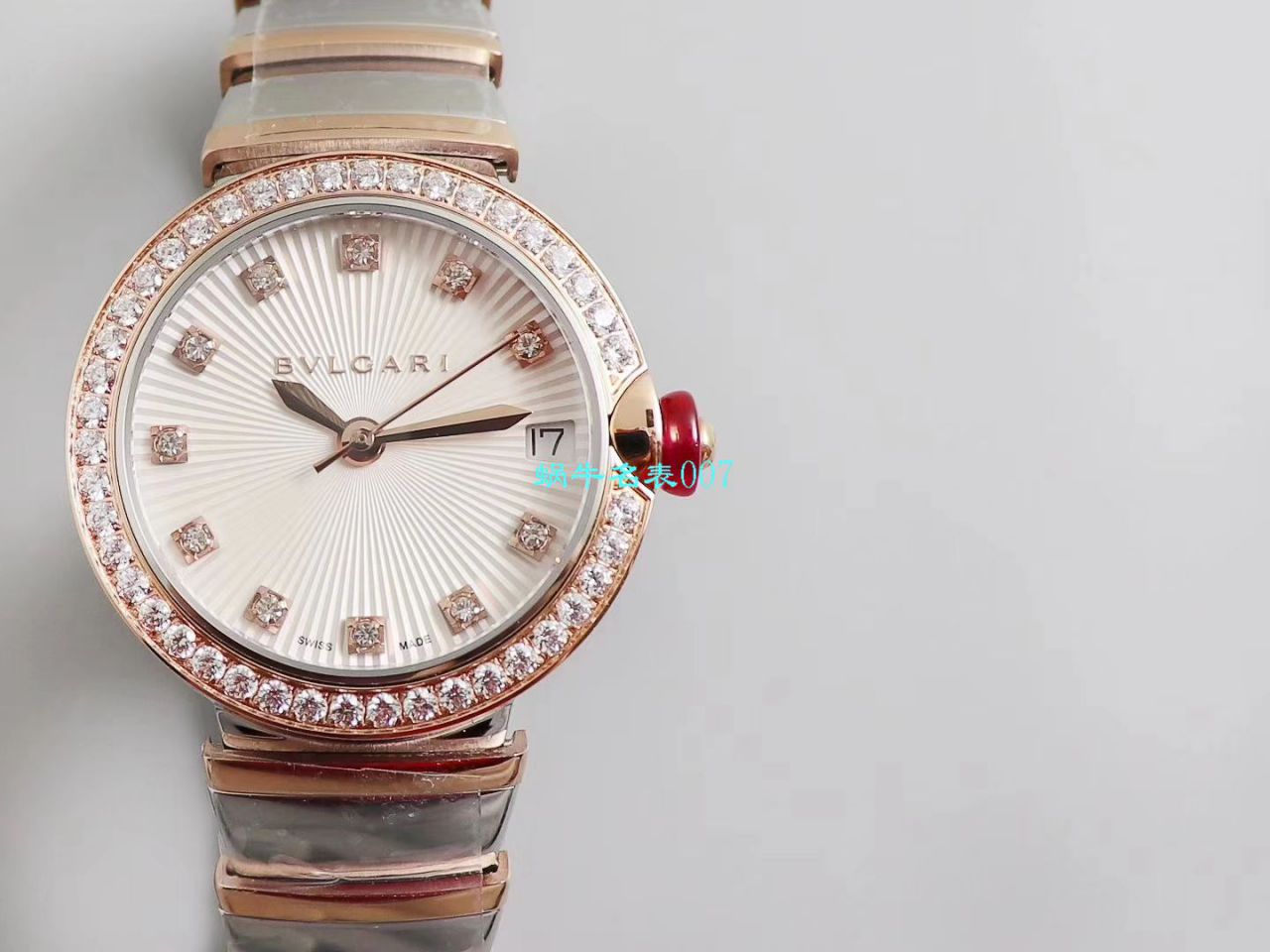 【BV Factory  Replica Copy 女士 Watches 】 BVLGARI LVCEA系列102192 LU33BSPGSPGD wrist watches  / BG031