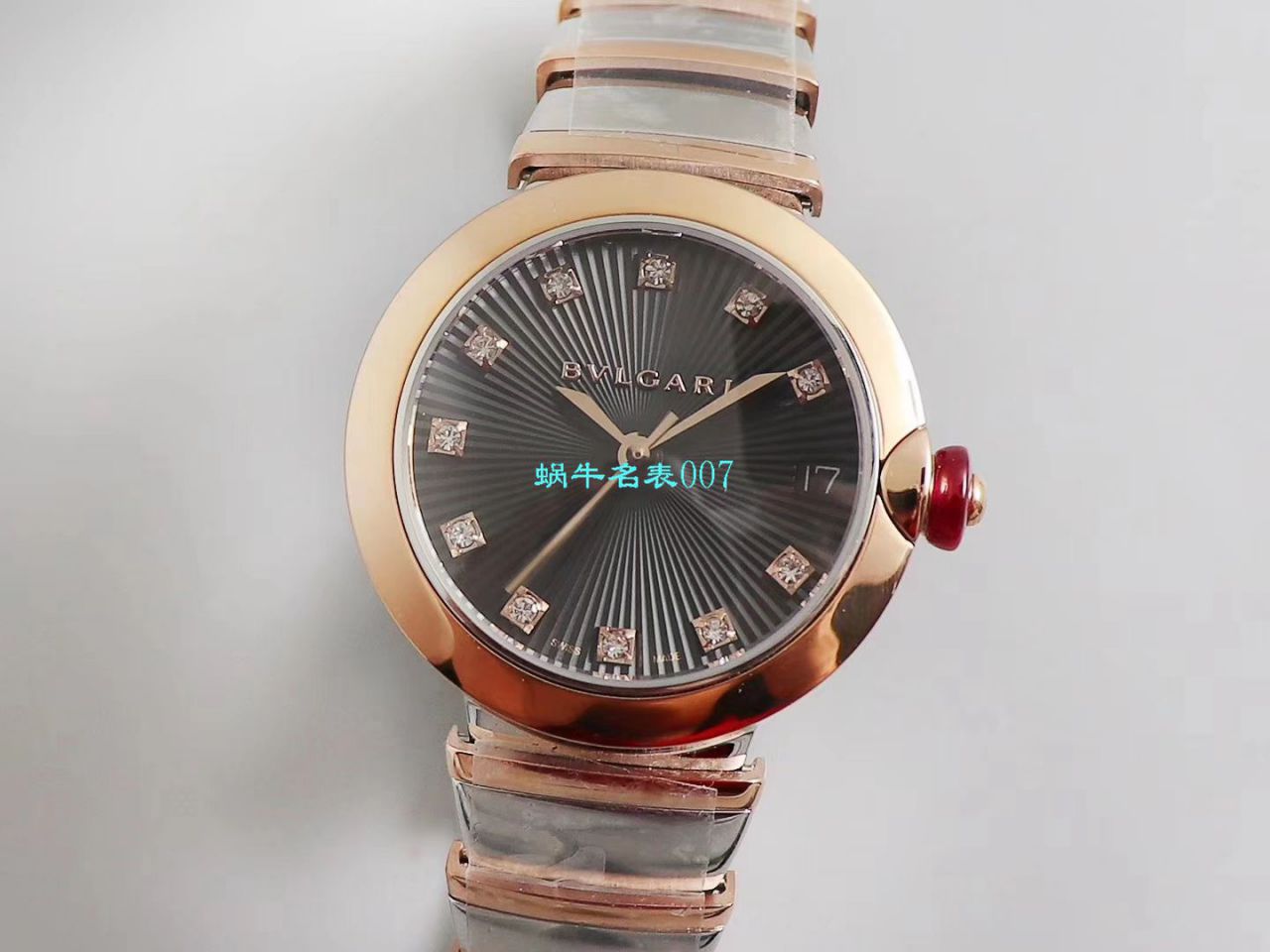 【BV Factory  Replica Copy 女士 Watches 】 BVLGARI LVCEA系列102192 LU33BSPGSPGD wrist watches  / BG031