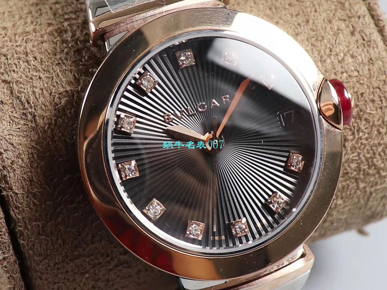 【BV Factory  Replica Copy 女士 Watches 】 BVLGARI LVCEA系列102192 LU33BSPGSPGD wrist watches  / BG031