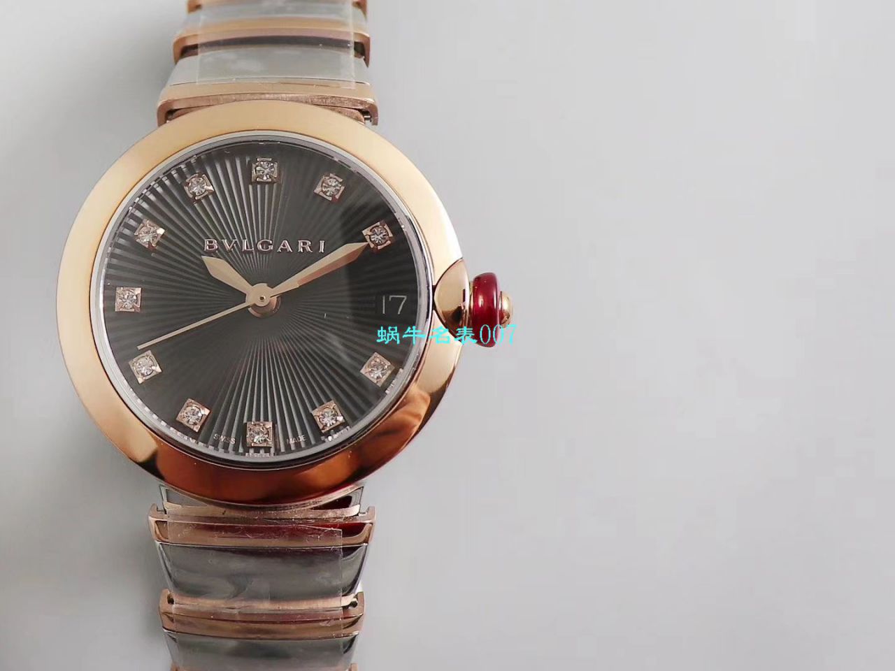 【BV Factory  Replica Copy 女士 Watches 】 BVLGARI LVCEA系列102192 LU33BSPGSPGD wrist watches  / BG031