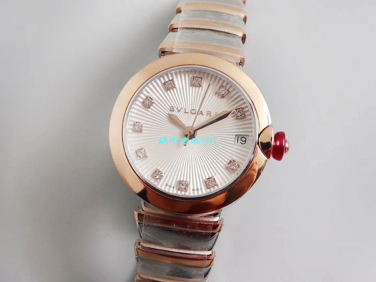 【BV Factory  Replica Copy 女士 Watches 】 BVLGARI LVCEA系列102192 LU33BSPGSPGD wrist watches  / BG031