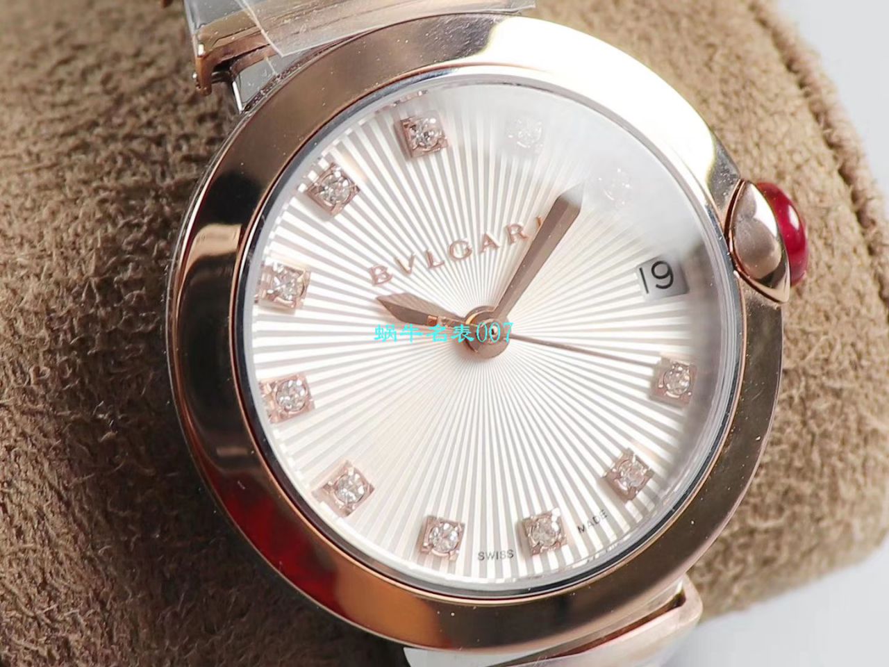 【BV Factory  Replica Copy 女士 Watches 】 BVLGARI LVCEA系列102192 LU33BSPGSPGD wrist watches  / BG031