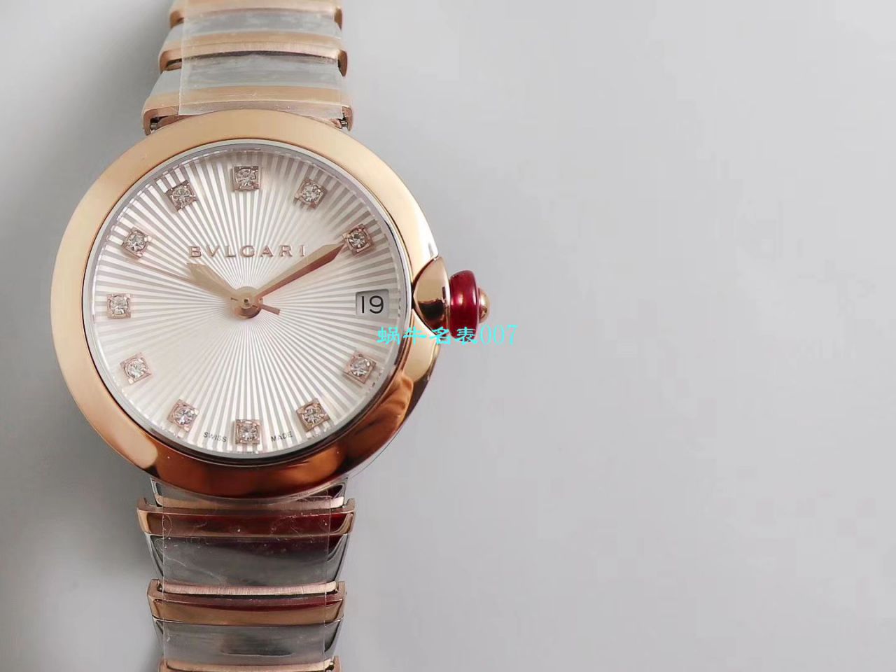 【BV Factory  Replica Copy 女士 Watches 】 BVLGARI LVCEA系列102192 LU33BSPGSPGD wrist watches  / BG031