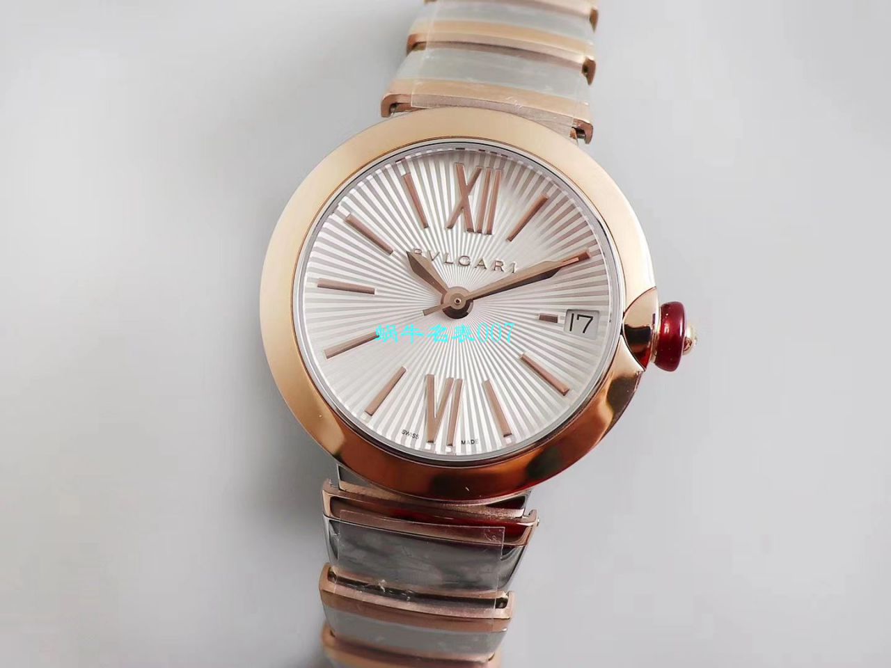 【BV Factory  Replica Copy 女士 Watches 】 BVLGARI LVCEA系列102192 LU33BSPGSPGD wrist watches  / BG031