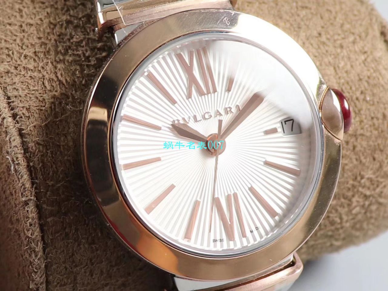【BV Factory  Replica Copy 女士 Watches 】 BVLGARI LVCEA系列102192 LU33BSPGSPGD wrist watches  / BG031