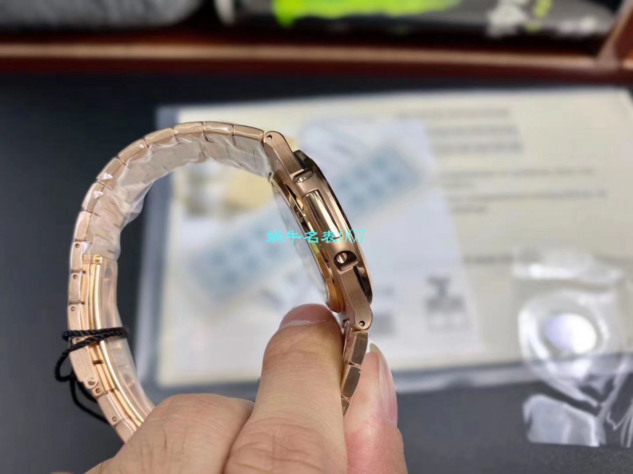 【PPF Factory  Nautilus  Replica Copy  Best 版本 Watches V2价格】 PATEK PHILIPPE 运动系列5711/1R-001 wrist watches  / BD253