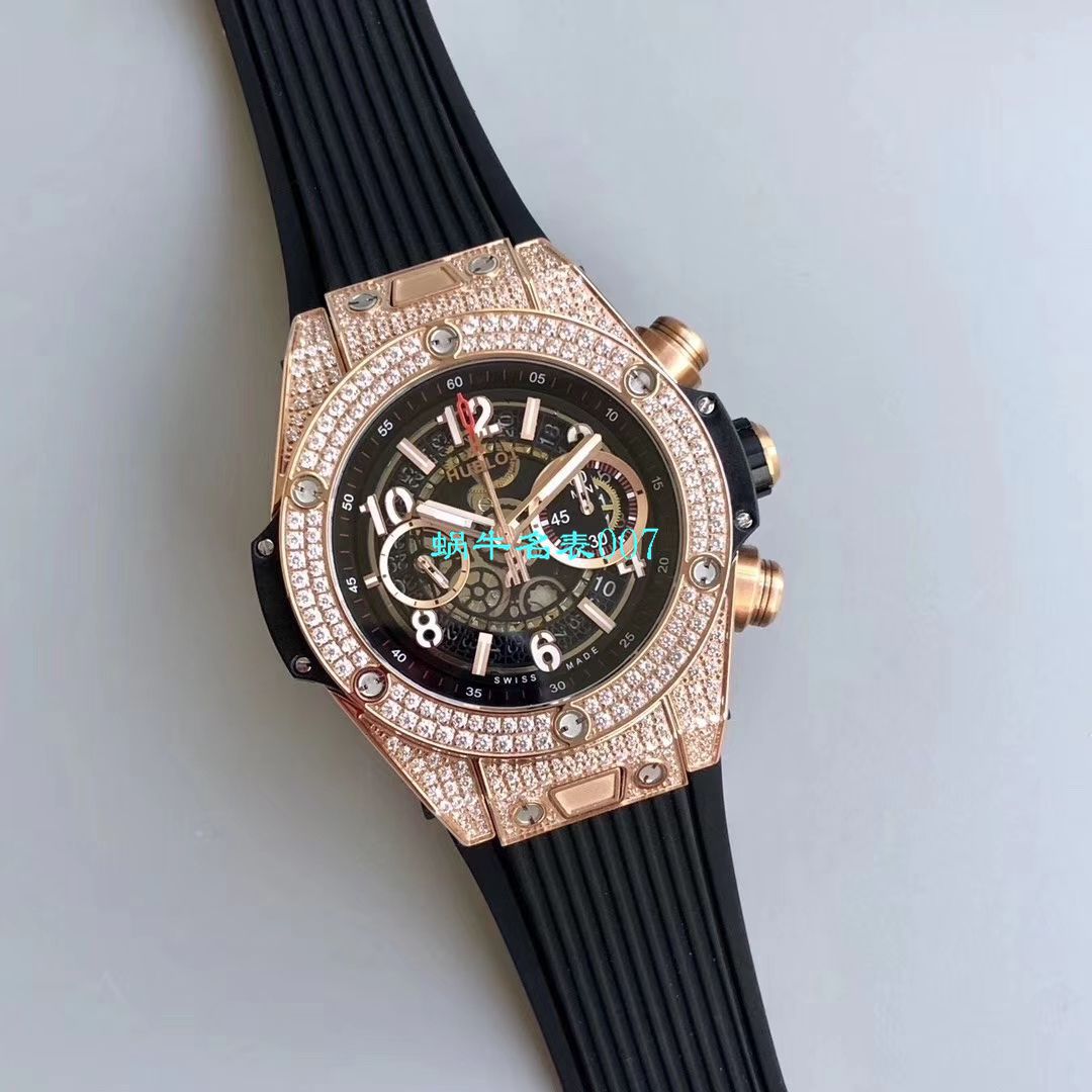 【JB Factory  Replica Watches 】 hublot BIG BANG系列411.OX.1180.RX.0904 wrist watches  / YUB075