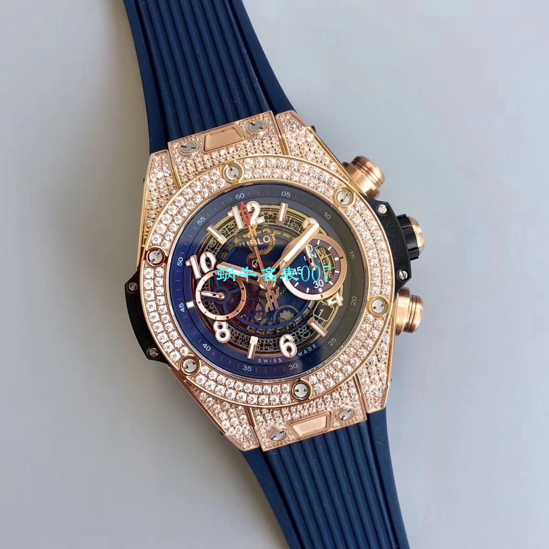 【JB Factory  Replica Watches 】 hublot BIG BANG系列411.OX.1180.RX.0904 wrist watches  / YUB075