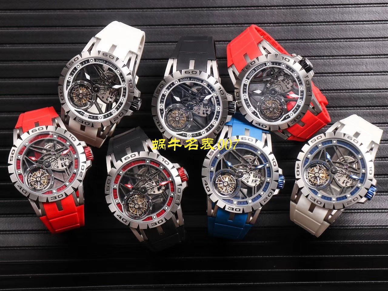 【JB Factory 官网 Tourbillon  Replica 表】罗杰杜彼EXCALIBUR（王者系列）系列RDDBEX0479 wrist watches  / LJ059