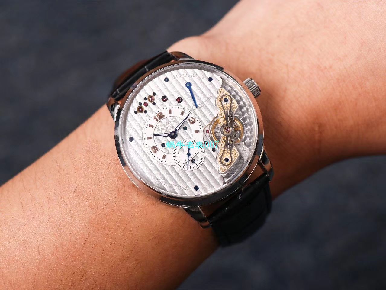 【TZ Factory  top  Replica Watches 】glashuette original原创偏心系列1-66-06-04-22-05 wrist watches  / GLA060