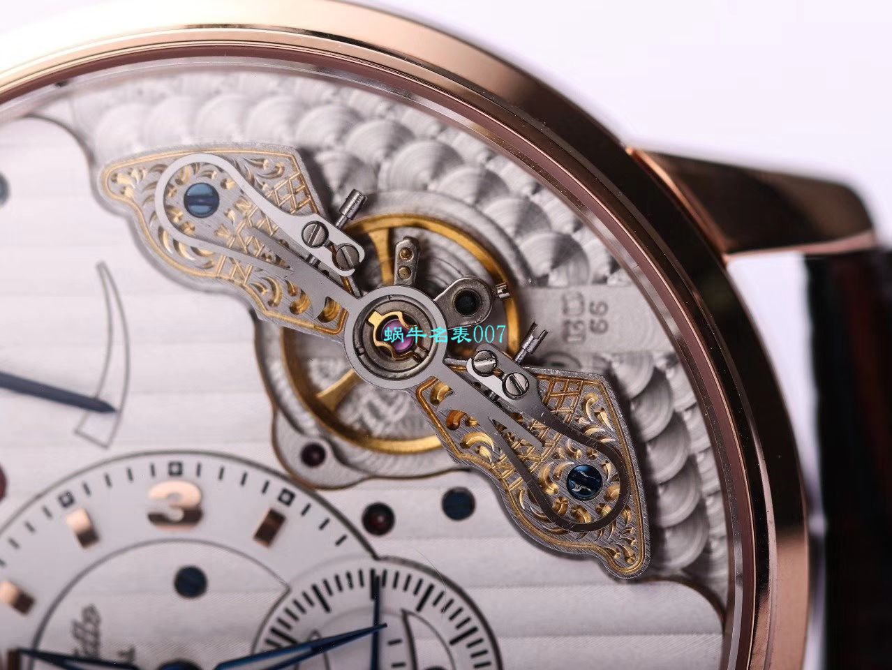 【TZ Factory  High quality 精 Replica Watches 】glashuette original原创偏心系列1-91-02-01-05-30 wrist watches  / GLA058