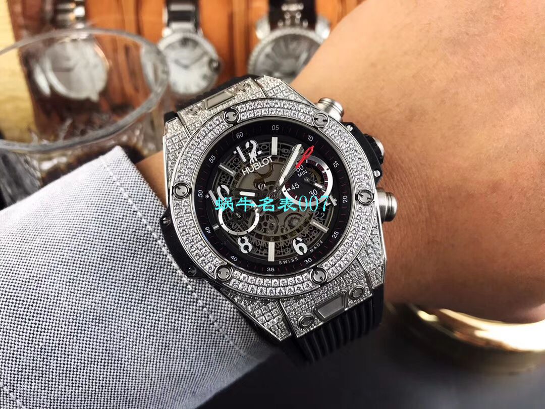 【JB Factory  Replica Watches 】 hublot BIG BANG系列411.OX.1180.RX.0904 wrist watches  / YUB075