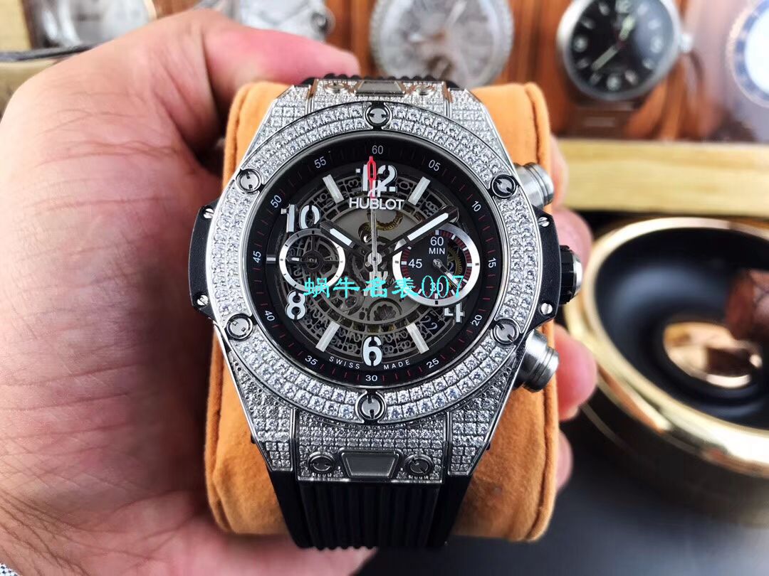 【JB Factory  Replica Watches 】 hublot BIG BANG系列411.OX.1180.RX.0904 wrist watches  / YUB075