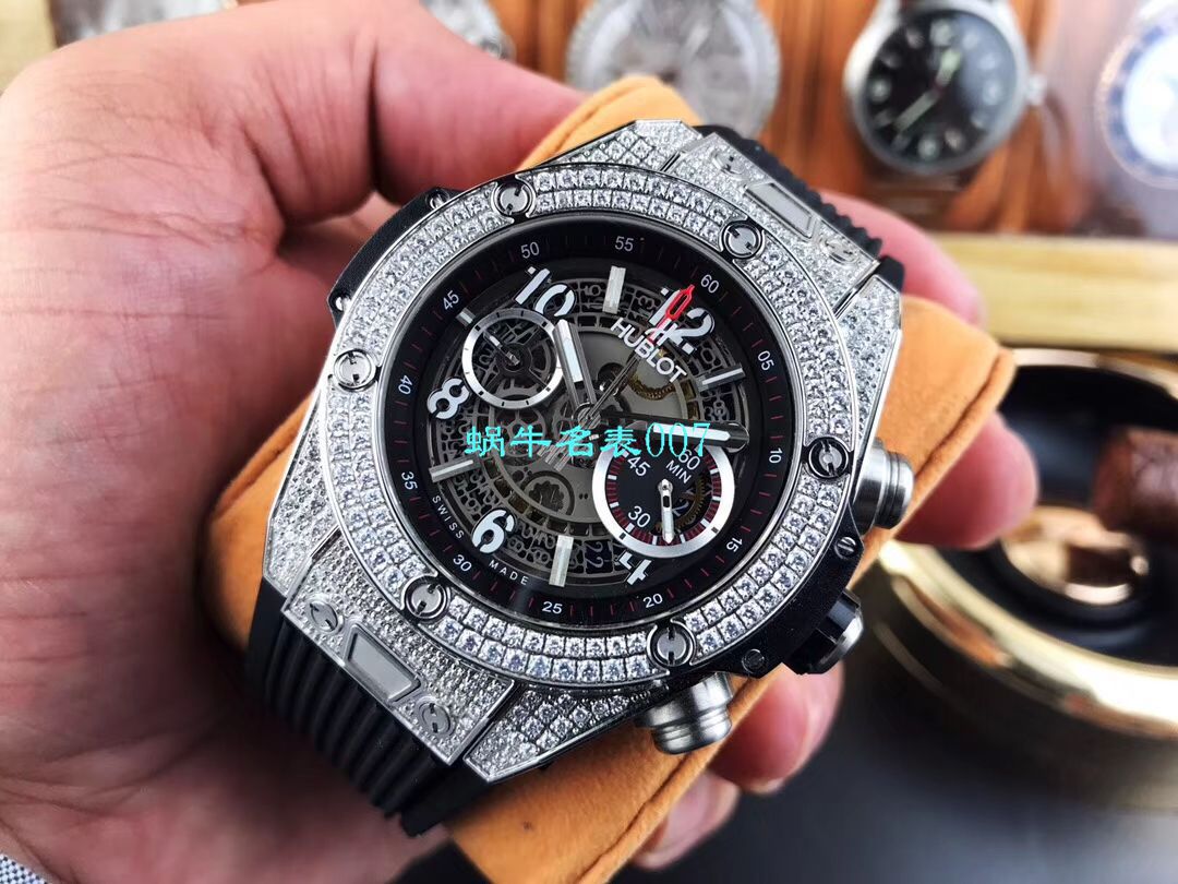 【JB Factory  Replica Watches 】 hublot BIG BANG系列411.OX.1180.RX.0904 wrist watches  / YUB075