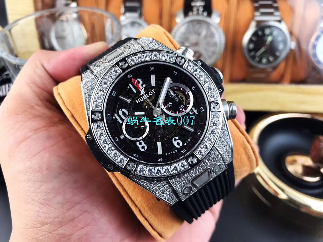 【JB Factory  Replica Watches 】 hublot BIG BANG系列411.OX.1180.RX.0904 wrist watches  / YUB075