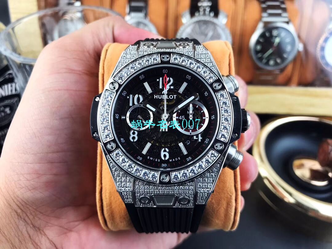 【JB Factory  Replica Watches 】 hublot BIG BANG系列411.OX.1180.RX.0904 wrist watches  / YUB075