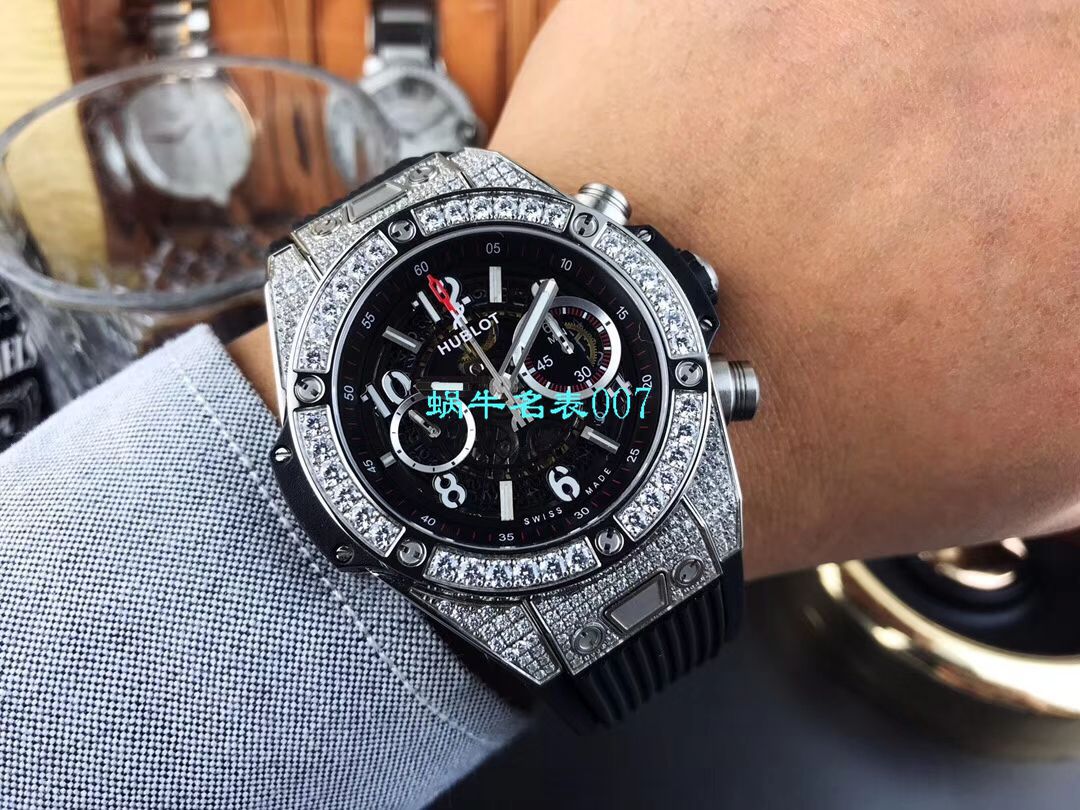 【JB Factory  Replica Watches 】 hublot BIG BANG系列411.OX.1180.RX.0904 wrist watches  / YUB075