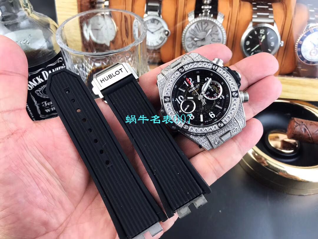 【JB Factory  Replica Watches 】 hublot BIG BANG系列411.OX.1180.RX.0904 wrist watches  / YUB075