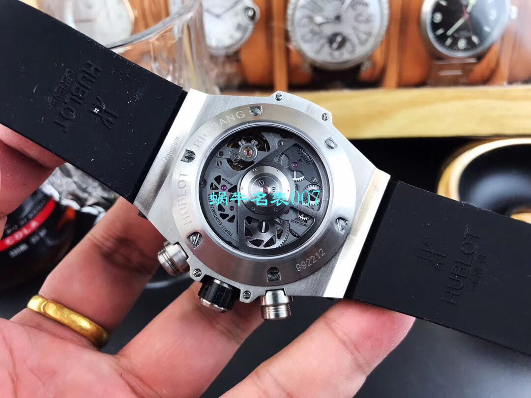 【JB Factory  Replica Watches 】 hublot BIG BANG系列411.OX.1180.RX.0904 wrist watches  / YUB075