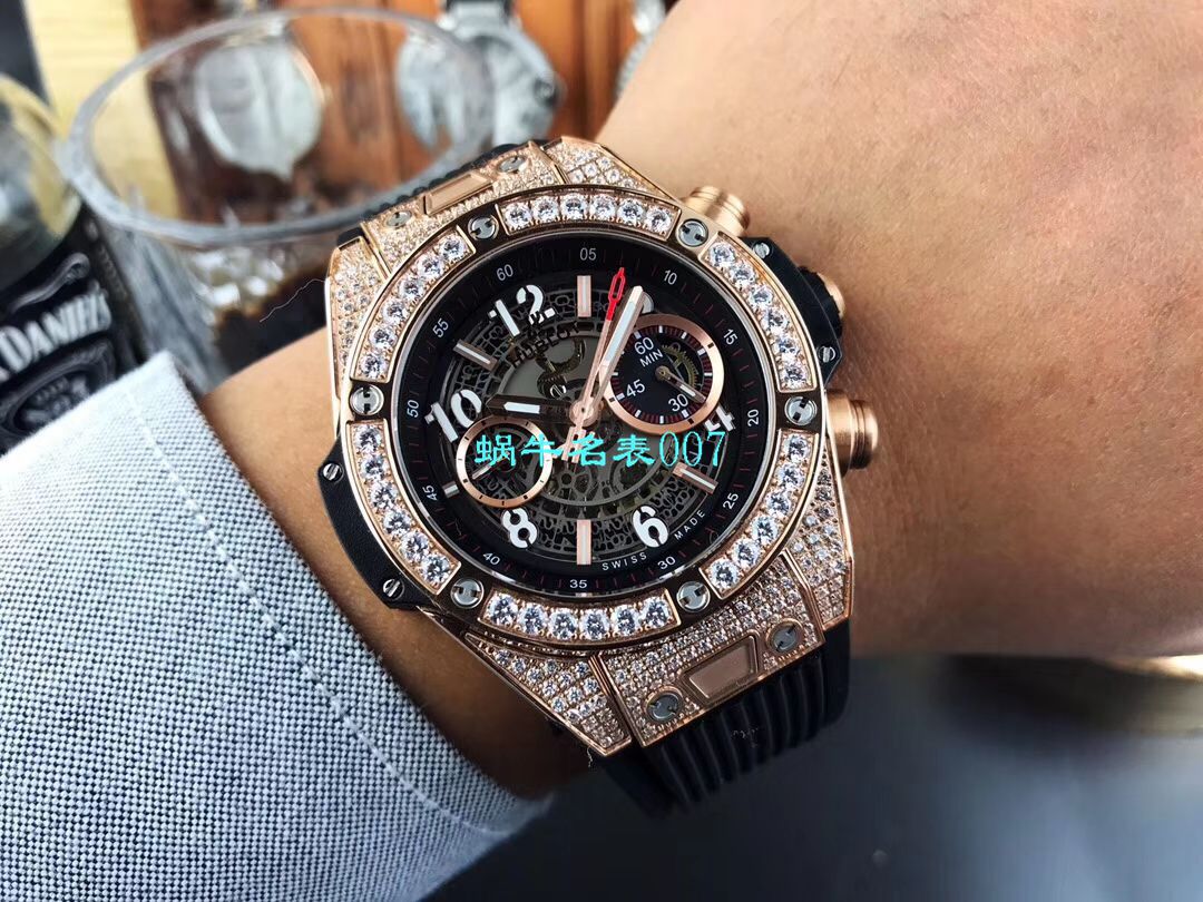 【JB Factory  Replica Watches 】 hublot BIG BANG系列411.OX.1180.RX.0904 wrist watches  / YUB075