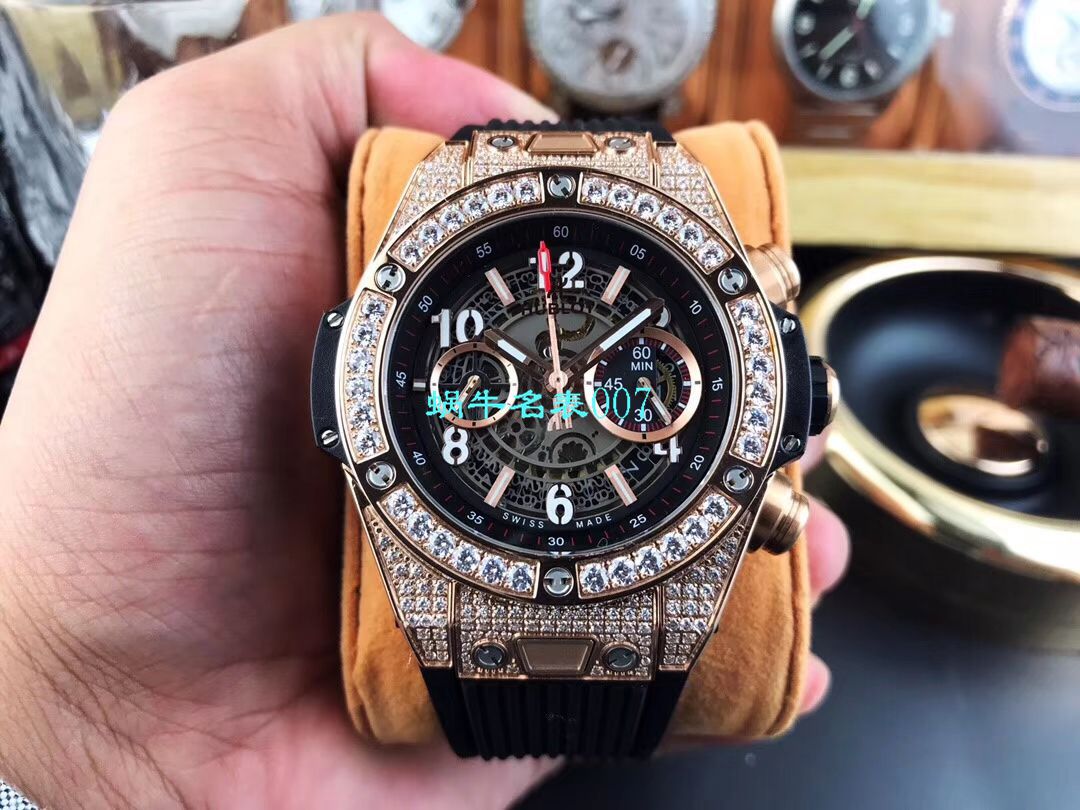【JB Factory  Replica Watches 】 hublot BIG BANG系列411.OX.1180.RX.0904 wrist watches  / YUB075