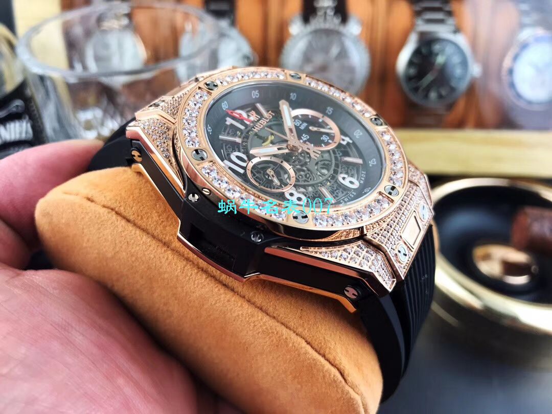 【JB Factory  Replica Watches 】 hublot BIG BANG系列411.OX.1180.RX.0904 wrist watches  / YUB075