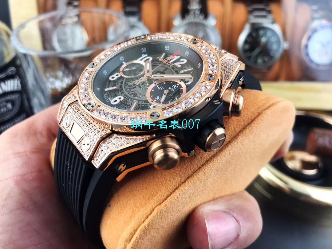 【JB Factory  Replica Watches 】 hublot BIG BANG系列411.OX.1180.RX.0904 wrist watches  / YUB075