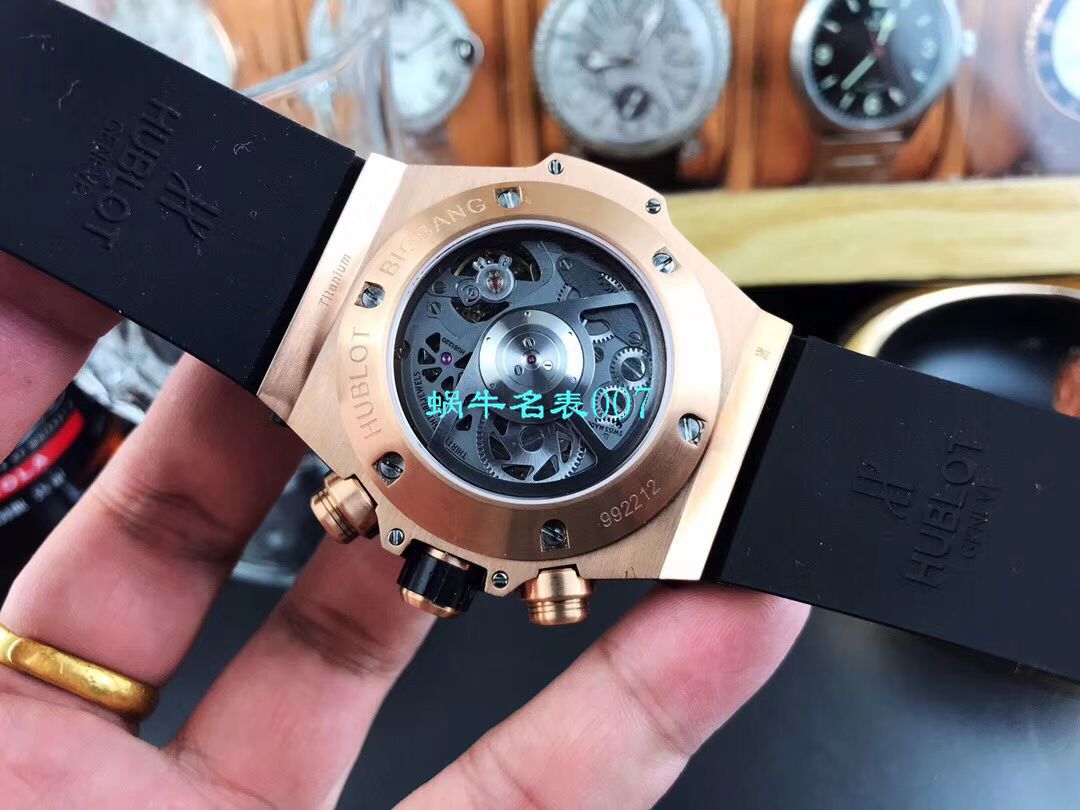 【JB Factory  Replica Watches 】 hublot BIG BANG系列411.OX.1180.RX.0904 wrist watches  / YUB075