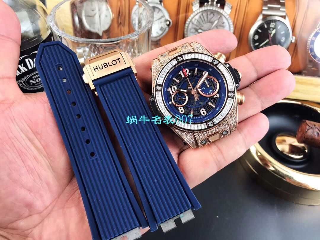 【JB Factory  Replica Watches 】 hublot BIG BANG系列411.OX.1180.RX.0904 wrist watches  / YUB075