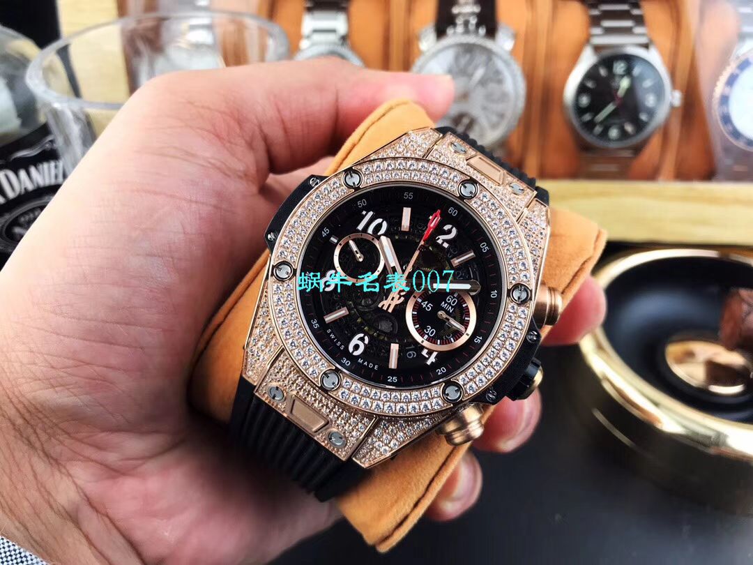 【JB Factory  Replica Watches 】 hublot BIG BANG系列411.OX.1180.RX.0904 wrist watches  / YUB075