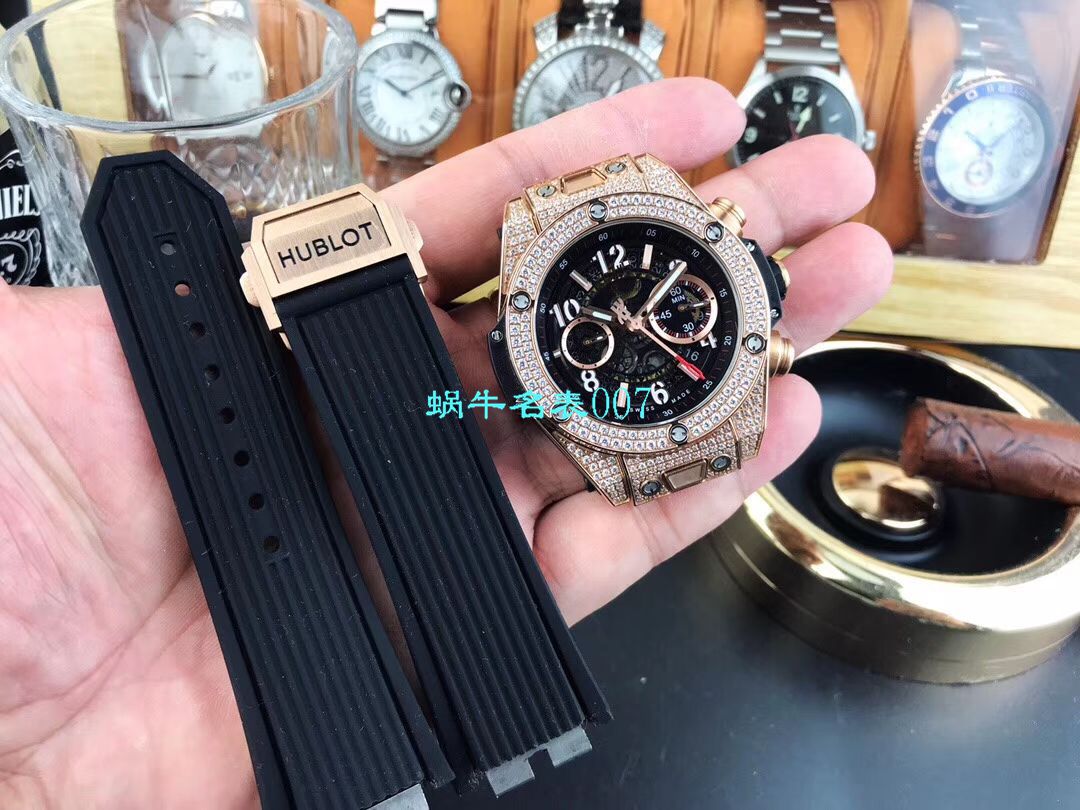 【JB Factory  Replica Watches 】 hublot BIG BANG系列411.OX.1180.RX.0904 wrist watches  / YUB075