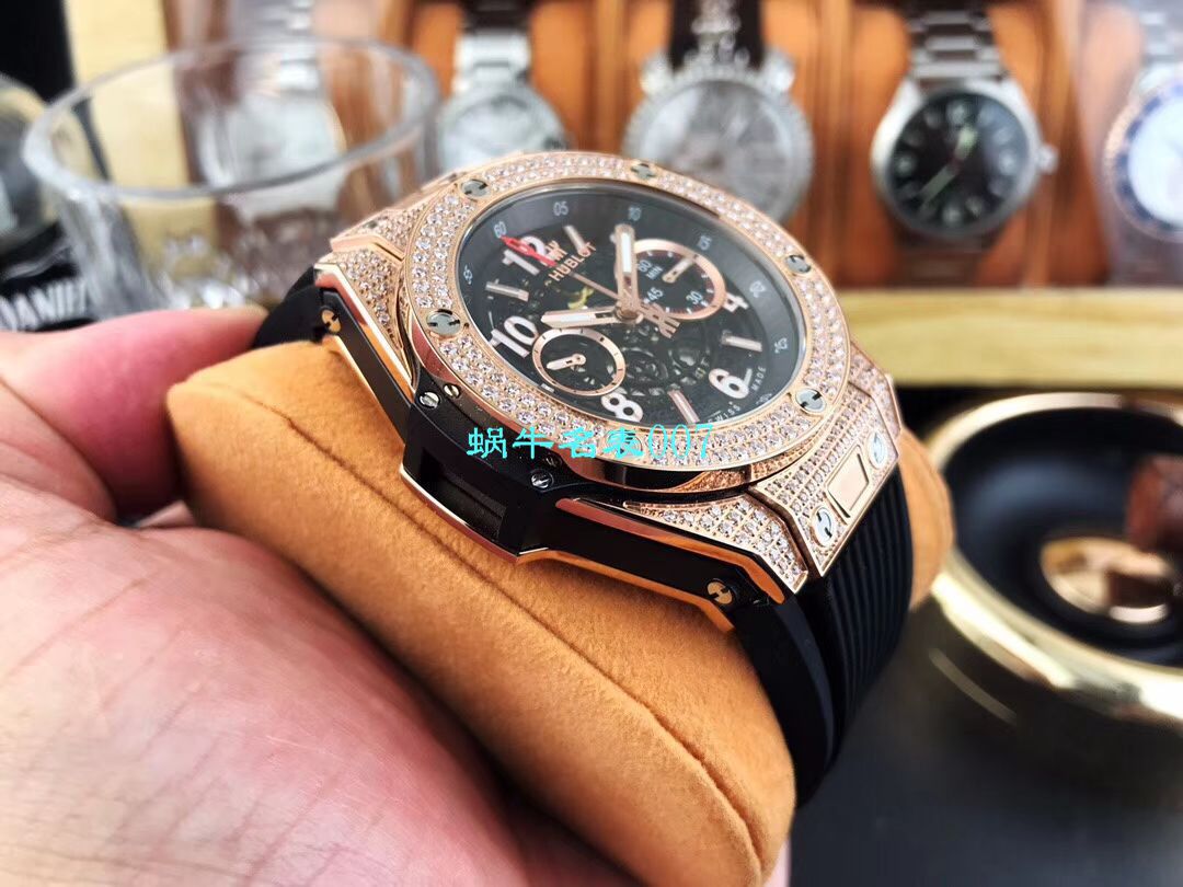 【JB Factory  Replica Watches 】 hublot BIG BANG系列411.OX.1180.RX.0904 wrist watches  / YUB075