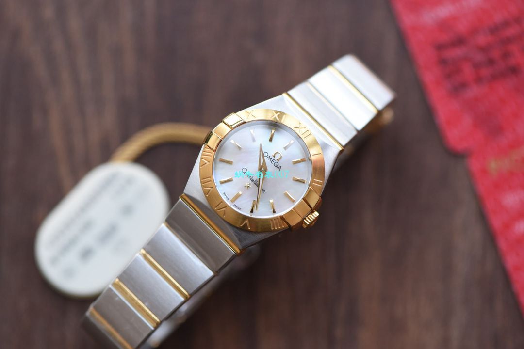 【8848 Factory  High quality  Copy  Watches 】OMEGA Constellation 女装24、27毫米123.20.27.60.55.001 wrist watches  / M663