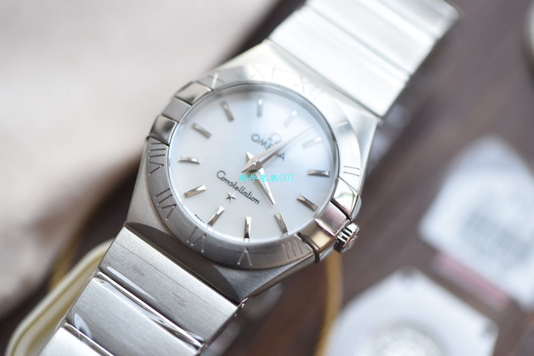 【8848 Factory  High quality  Copy  Watches 】OMEGA Constellation 女装24、27毫米123.20.27.60.55.001 wrist watches  / M663