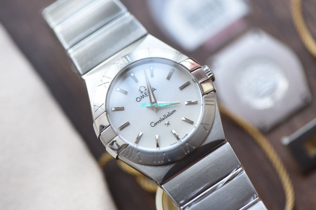 【8848 Factory  High quality  Copy  Watches 】OMEGA Constellation 女装24、27毫米123.20.27.60.55.001 wrist watches  / M663