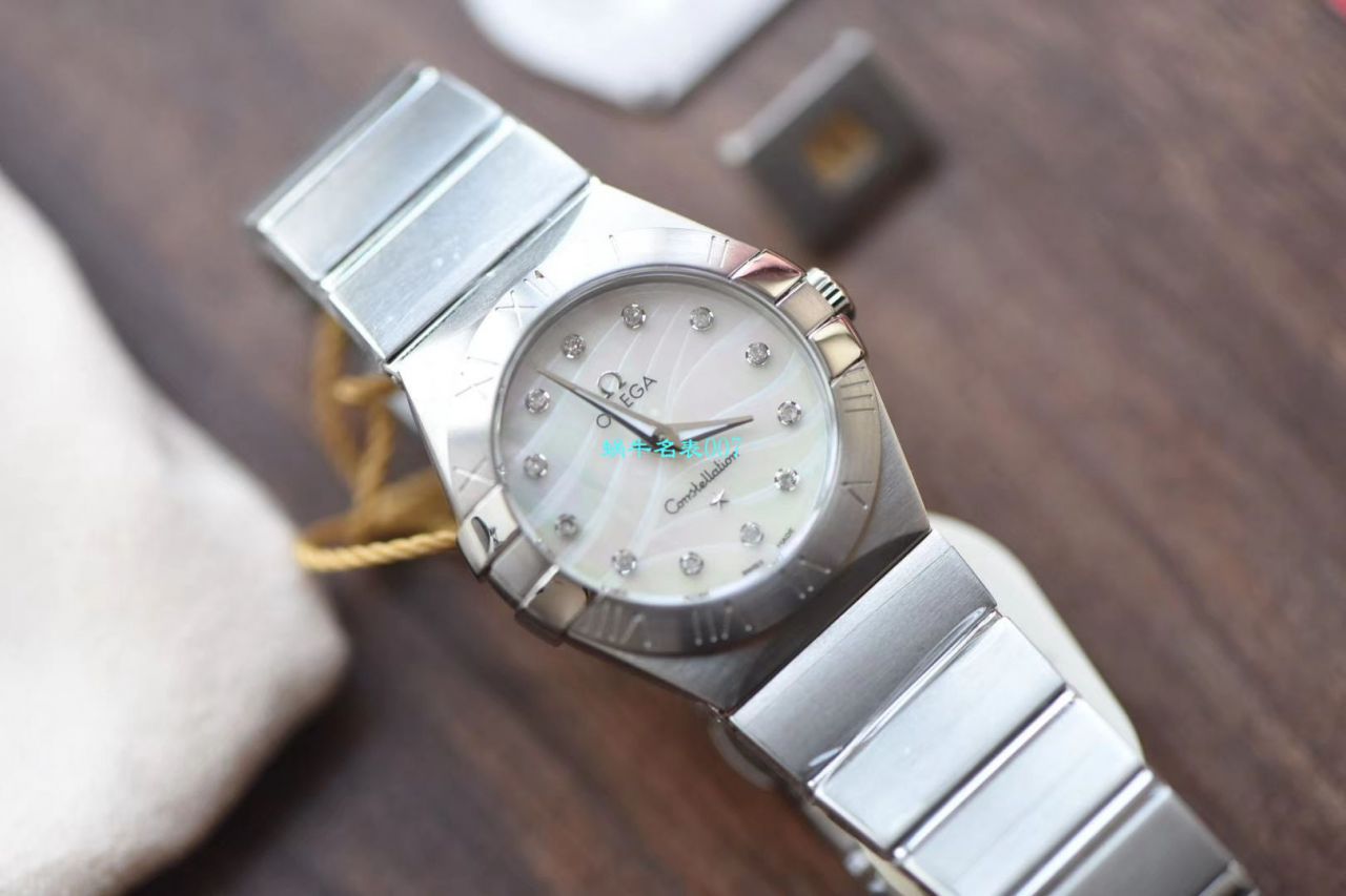 【8848 Factory  High quality  Copy  Watches 】OMEGA Constellation 女装24、27毫米123.20.27.60.55.001 wrist watches  / M663