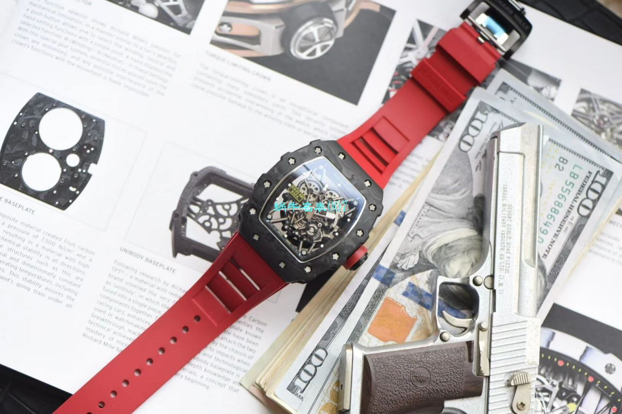 【台湾KV Factory  Replica 最强 top 版本表】全新 RICHARD MILLE  RM035最强进口原纹 carbon fiber ＂V3＂升级版 / KV03502V3