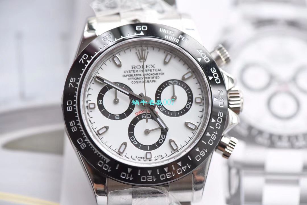 N Factory 特价 Rolex  Ditongna  wrist watches 7750版本～  top 316L精钢壳套  / R271