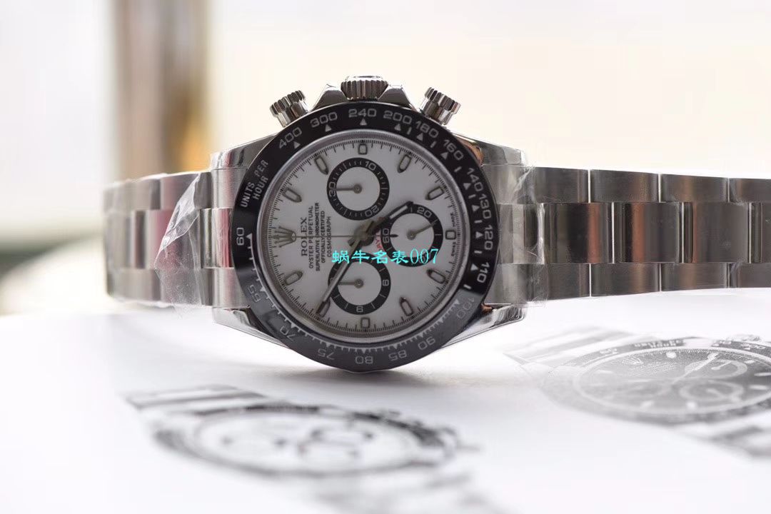 N Factory 特价 Rolex  Ditongna  wrist watches 7750版本～  top 316L精钢壳套  / R271