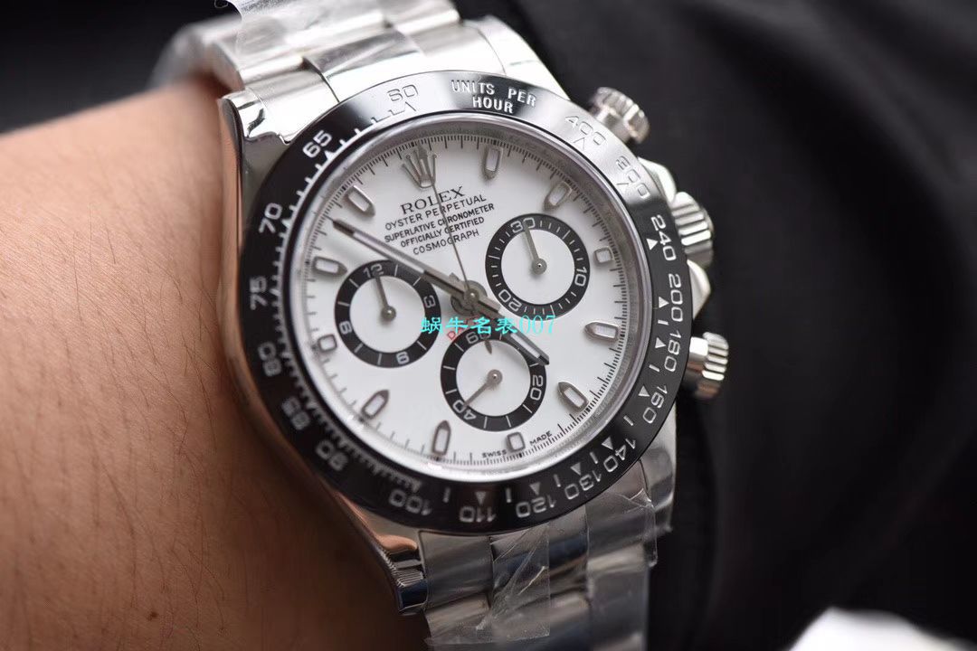 N Factory 特价 Rolex  Ditongna  wrist watches 7750版本～  top 316L精钢壳套  / R271