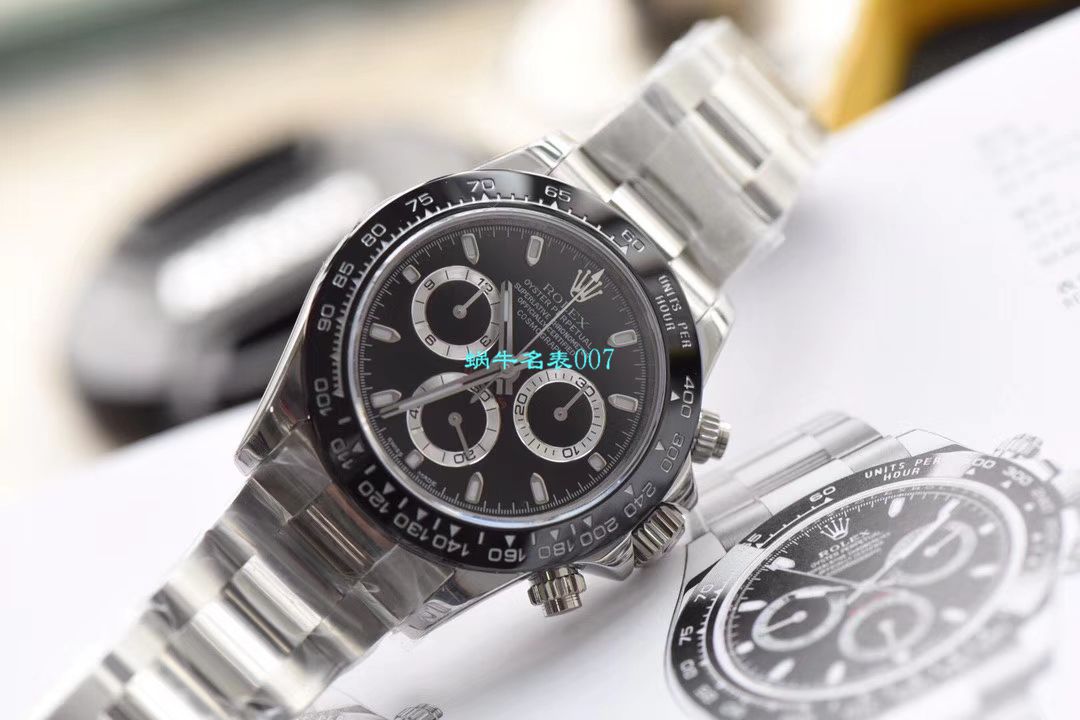 N Factory 特价 Rolex  Ditongna  wrist watches 7750版本～  top 316L精钢壳套  / R271